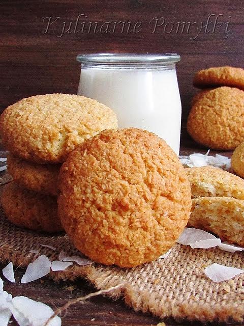 Ciasteczka kokosowo-owsiane