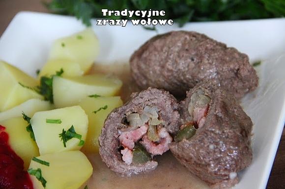 Tradycyjne zrazy wołowe