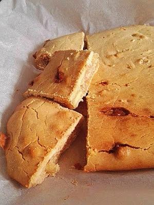 Migdałowe blondie bez glutenu