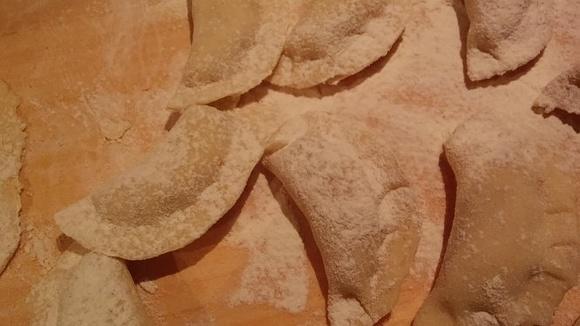 Pierogi z soczewicą i warzywami