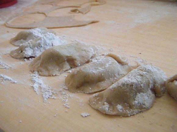 Pierogi z dorszem i warzywami