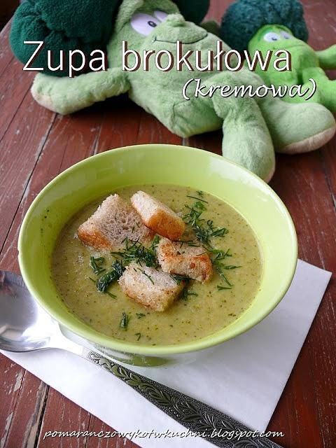 Zupa brokułowa kremowa z włoszczyzną i ziemniakami