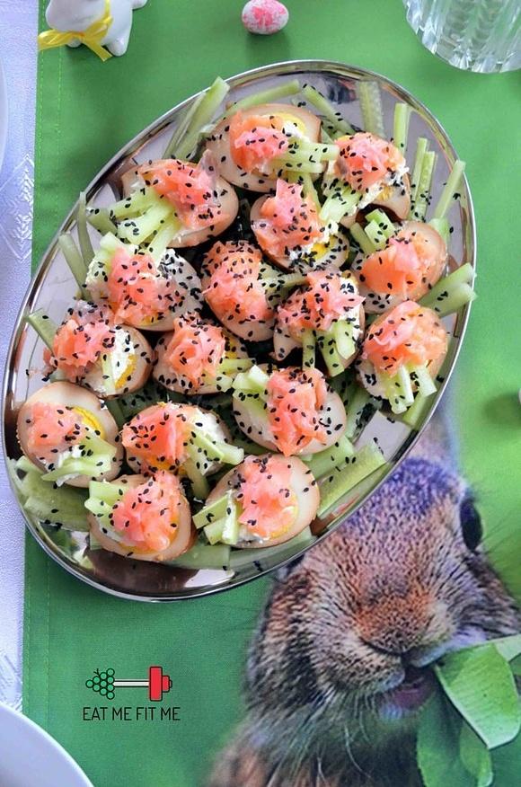 Jajka a’la sushi na wielkanocne śniadanie