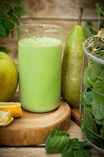 Zielone smoothie z chlorellą