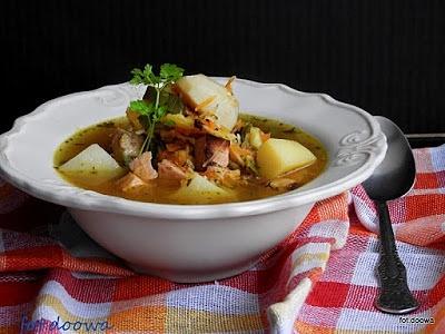 Zupa jarzynowa z kiełbasą