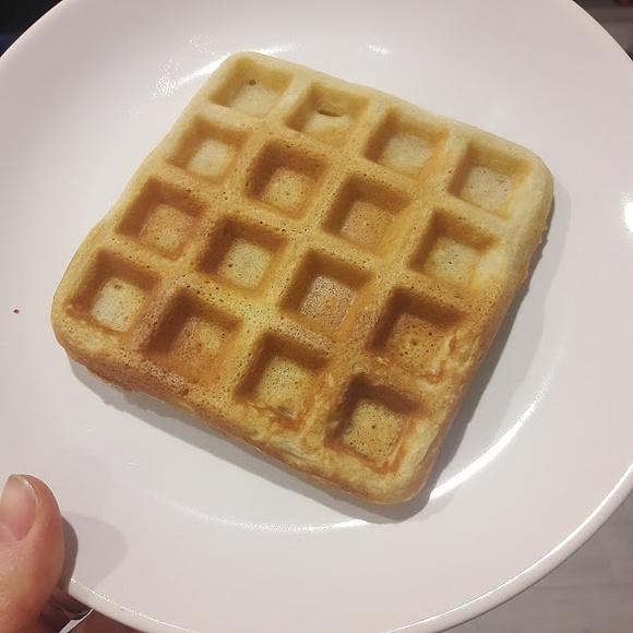 Gofry lekko kokosowe