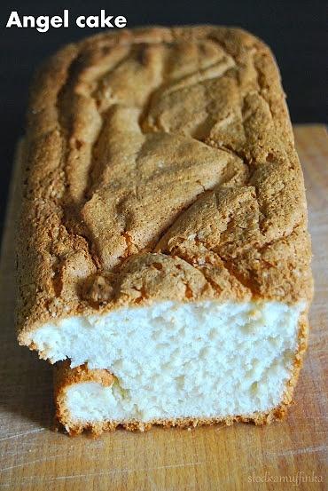 Angel cake - puszyste ciasto z białek jajek bez tłuszczu