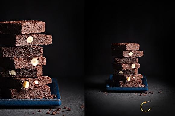 Brownie z kakao i orzechami