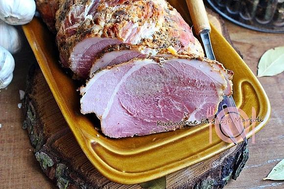 Pieczeń z łopatki peklowana i pieczona delikatna i miękka