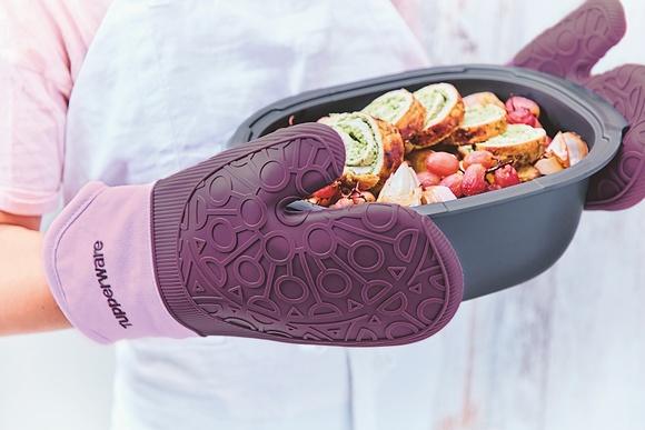 Silikonowa rękawica Tupperware do kuchni, odporna na temperatury