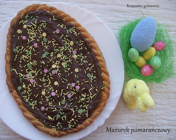 Mazurek pomarańczowy