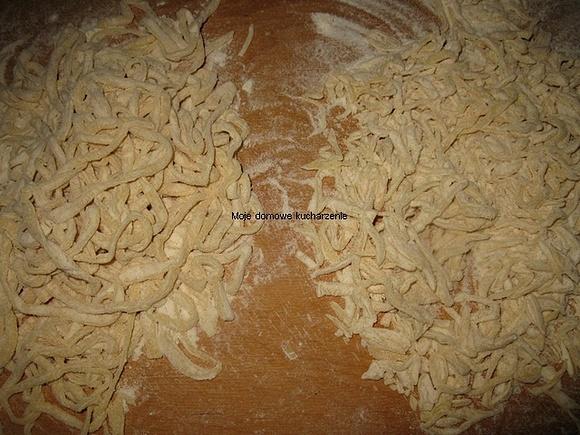Makaron ręczny do zup i spaghetti