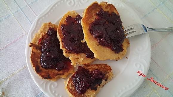 Placuszki bananowo-kokosowe