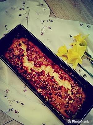 Babka chałwowo-orzechowa na święta