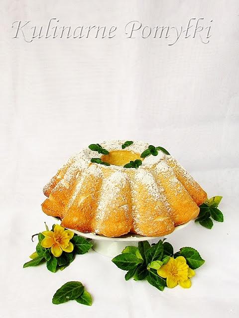 Śnieżna babka miętowo-cytrynowa