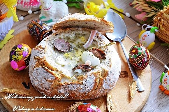 Wielkanocny żurek w chlebie