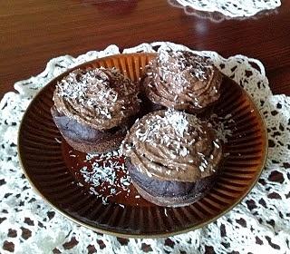 Muffinki czekoladowe z buraka wegańskie bez cukru