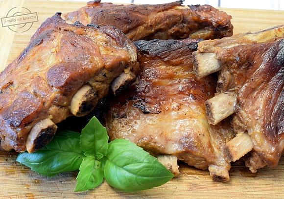 Żeberka z marynatą z Coca-Coli na noc