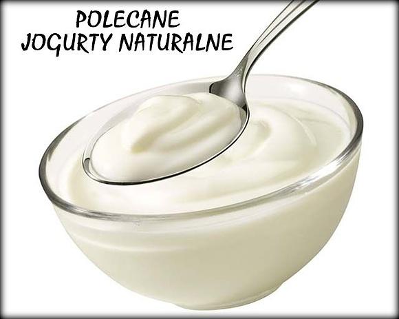 Polecane jogurty naturalne