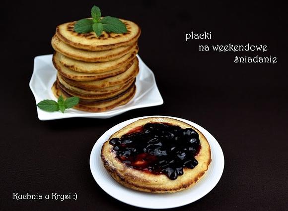 Placki na weekendowe śniadanie - pyszna wersja pancakes