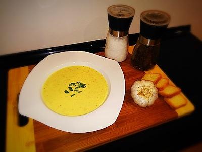Czosnkowa zupa krem