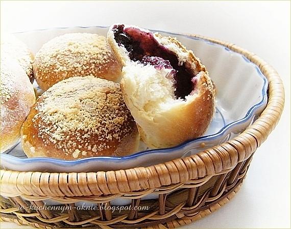 Drożdżówki z dżemem