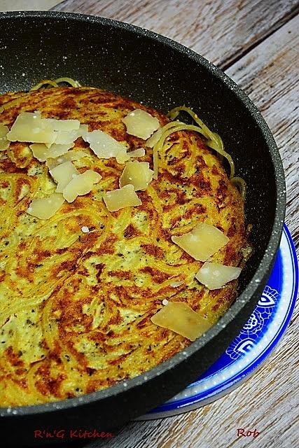Spaghetti frittata