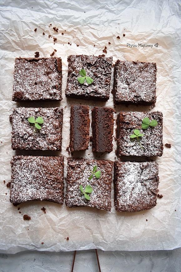 Idealnie czekoladowe brownie na Guinnessie