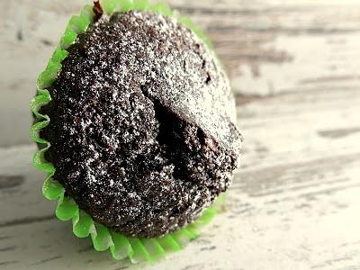 Żytnie muffiny czekoladowe