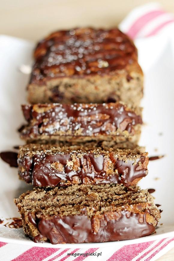Fit chlebek bananowy wegański bezglutenowy