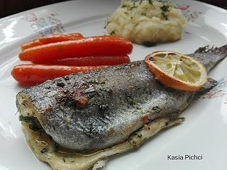 Pstrąg z piekarnika