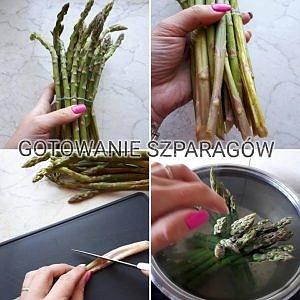 Gotowanie szparagów
