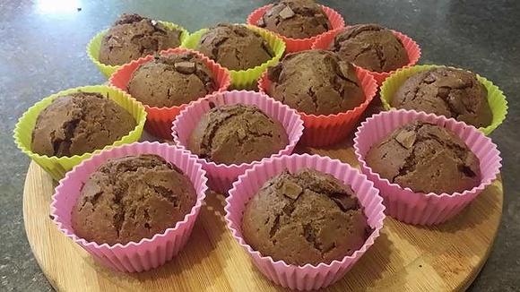 Muffinki z czekoladą