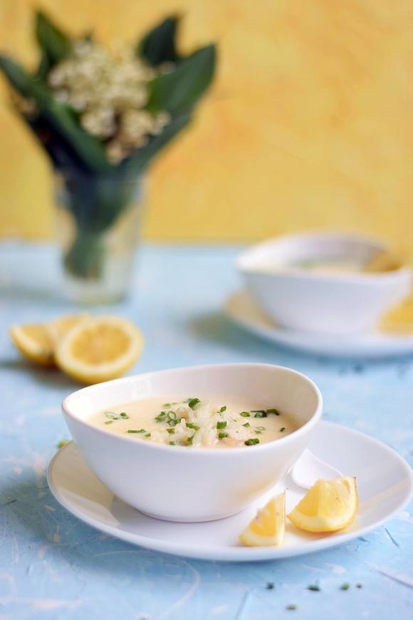 Avgolemono - grecka zupa jajeczno-cytrynowa