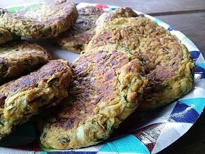 Placki z cukinii wegańskie bezglutenowe