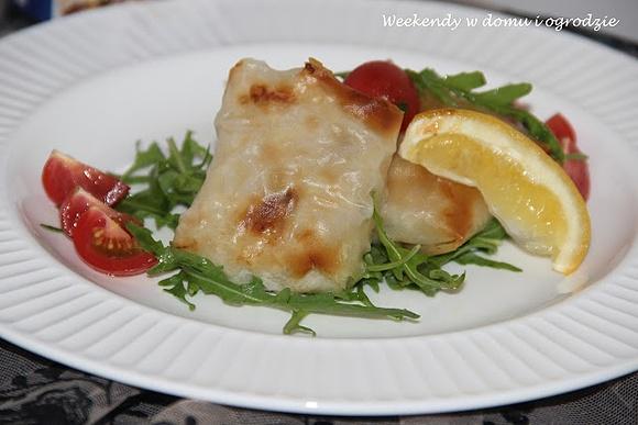 Pakieciki z tuńczykiem i ricottą w cieście filo