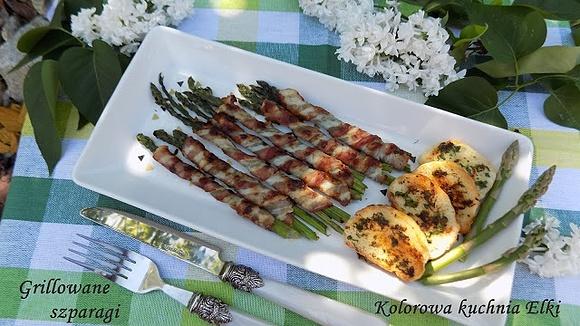 Grillowane szparagi