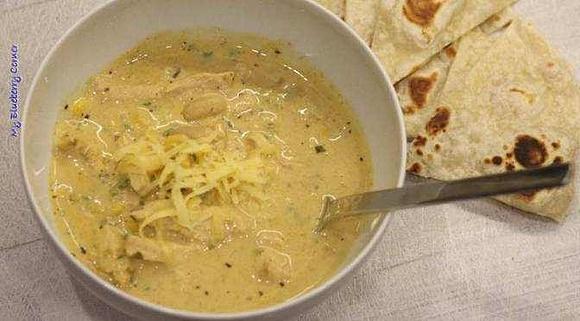 Białe chili z kurczakiem