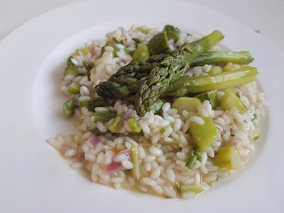 Risotto ze szparagami