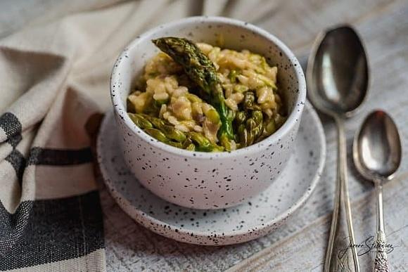 Risotto ze szparagami