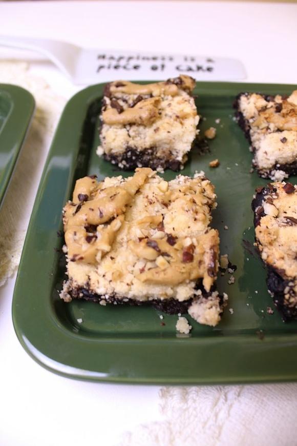 Wegańskie brownie z soczewicy w dwóch kolorach