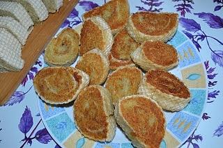 Roladki ziemniaczane w waflu