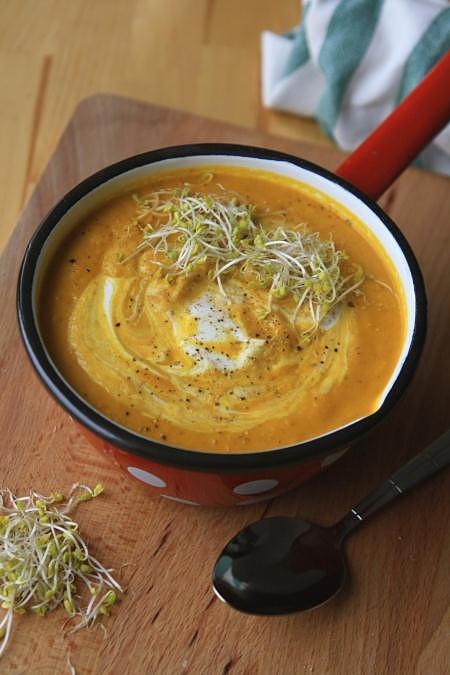 Marchewkowa zupa garam masala