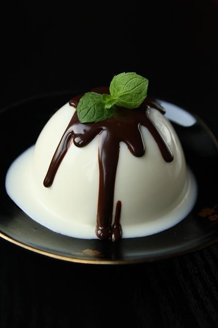 Miętowa panna cotta