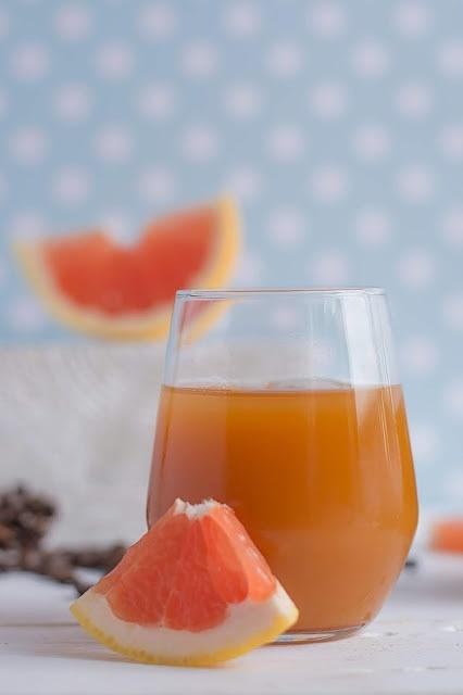Espresso z sokiem grejpfrutowym