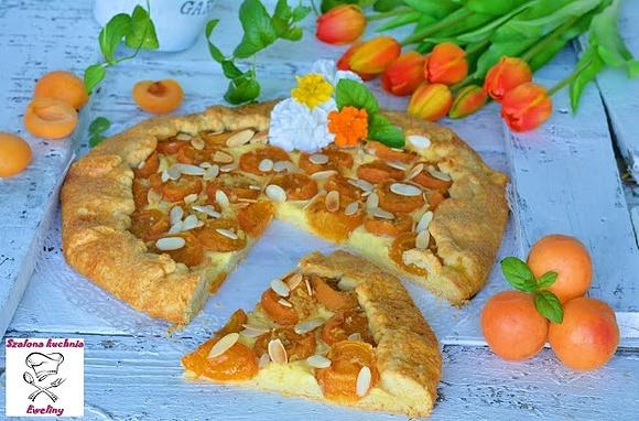 Galette z morelami serem i imbirem