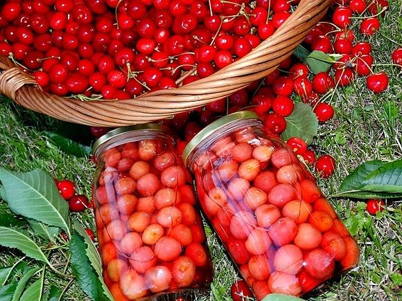 Kompot z czereśni na zimę
