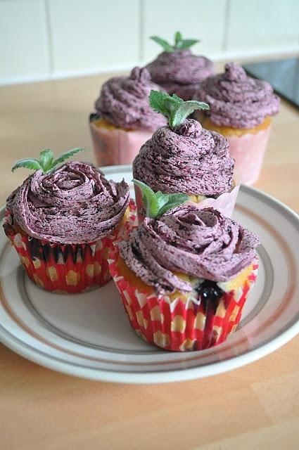 Muffinki z borówką amerykańską