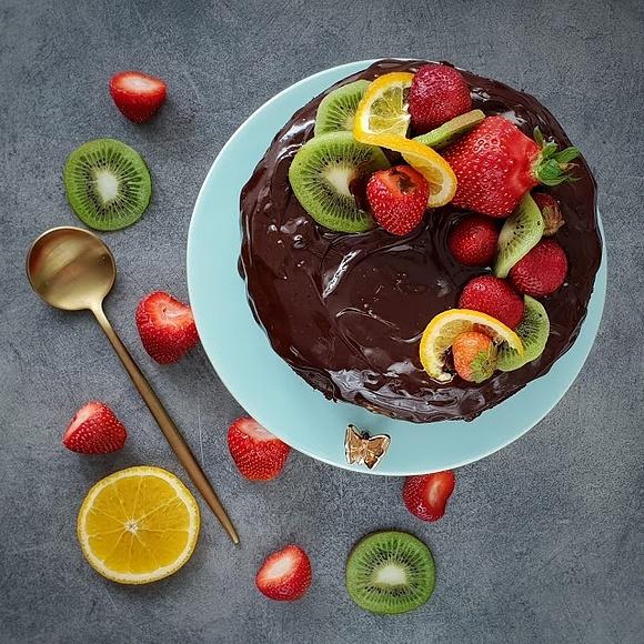 Brownie z czerwonej fasoli