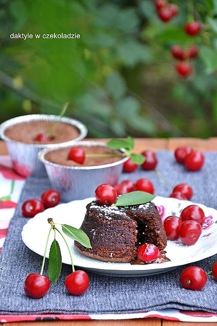 Lava cake z wiśniami